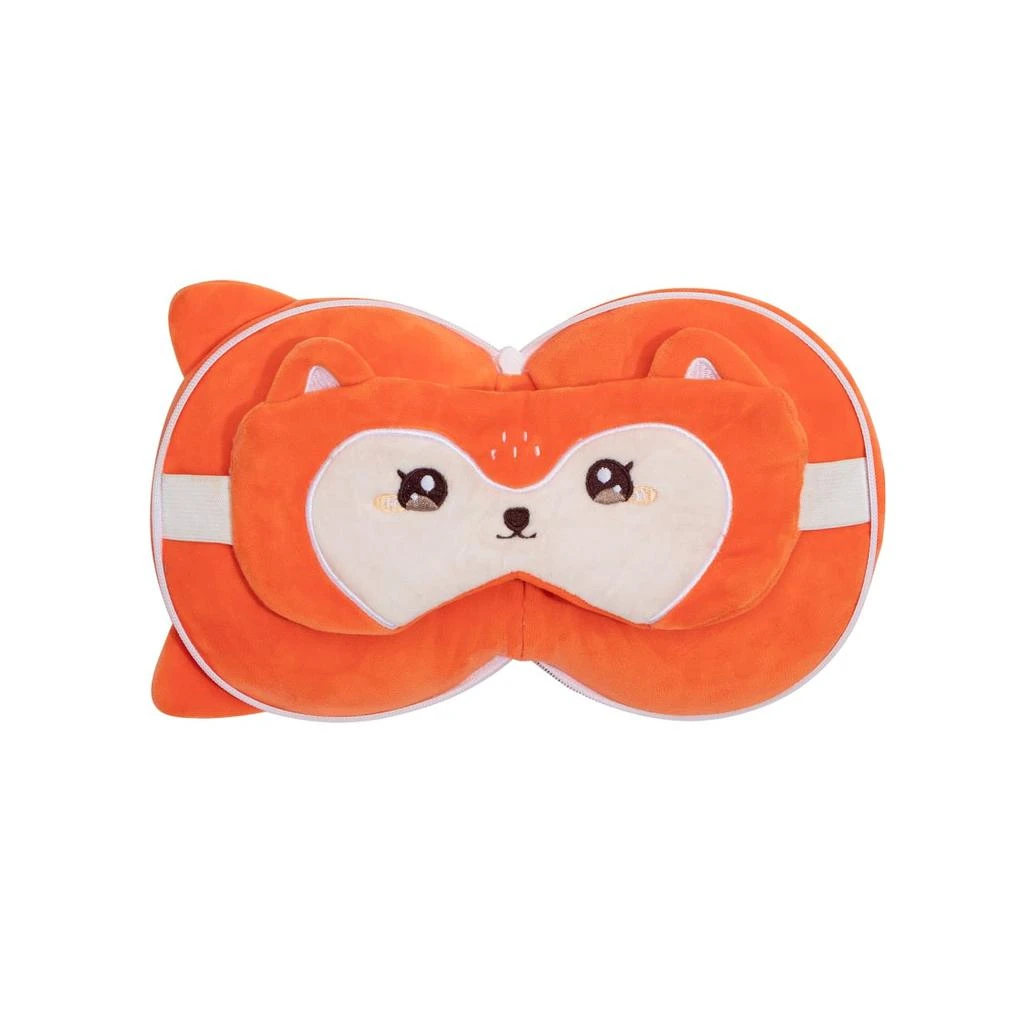 商品Mirage|Kids 2-in-1 Travel Pillow And Eye Mask Animal Plush Soft Eye Mask Blindfold For Sleeping,价格¥126,第1张图片
