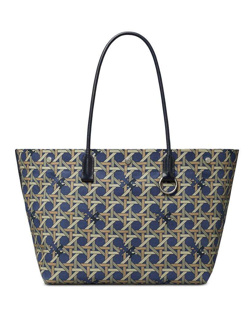 商品Tory Burch|Basketweave Print Tote,价格¥2925,第1张图片