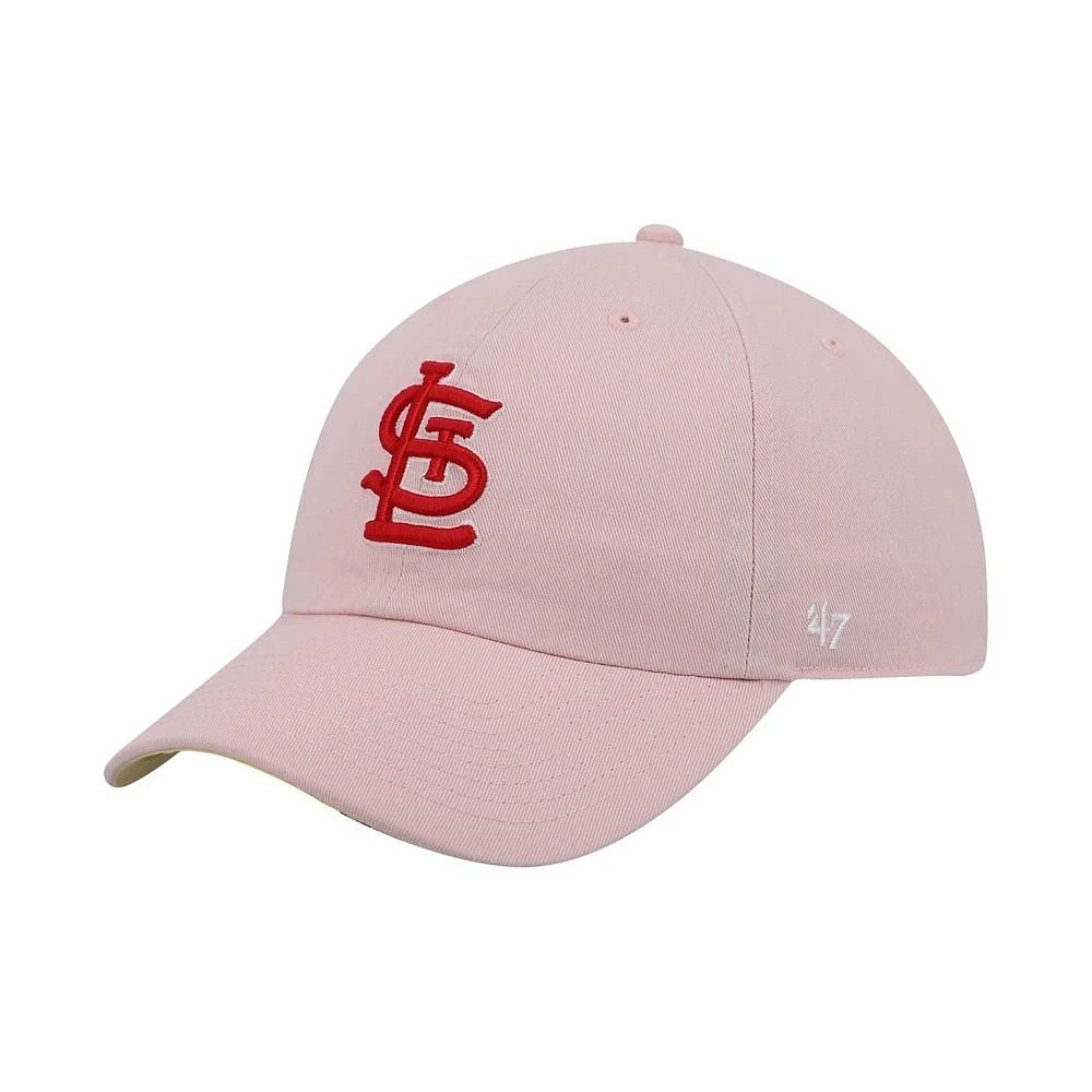 商品47 Brand|Men's '47 Pink St. Louis Cardinals 2009 Mlb All-Star Game Double Under Clean Up Adjustable Hat,价格¥252,第4张图片详细描述