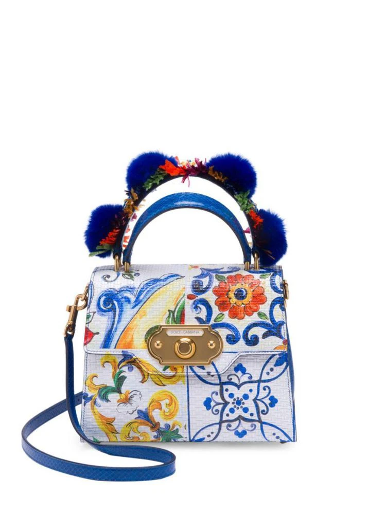 商品Dolce & Gabbana|Painted Welcome Handbag,价格¥29743,第1张图片