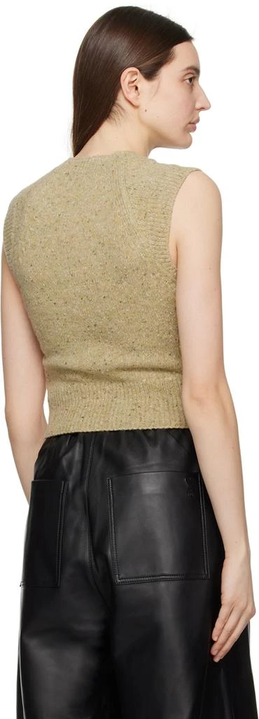 商品AMI|Beige Sleeveless Sweater,价格¥2714,第3张图片详细描述