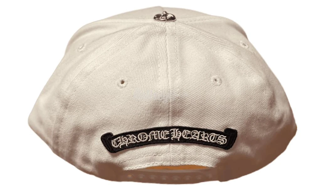 商品Chrome Hearts|Chrome Hearts Horseshoe White Denim Baseball Hat,价格¥3914,第2张图片详细描述