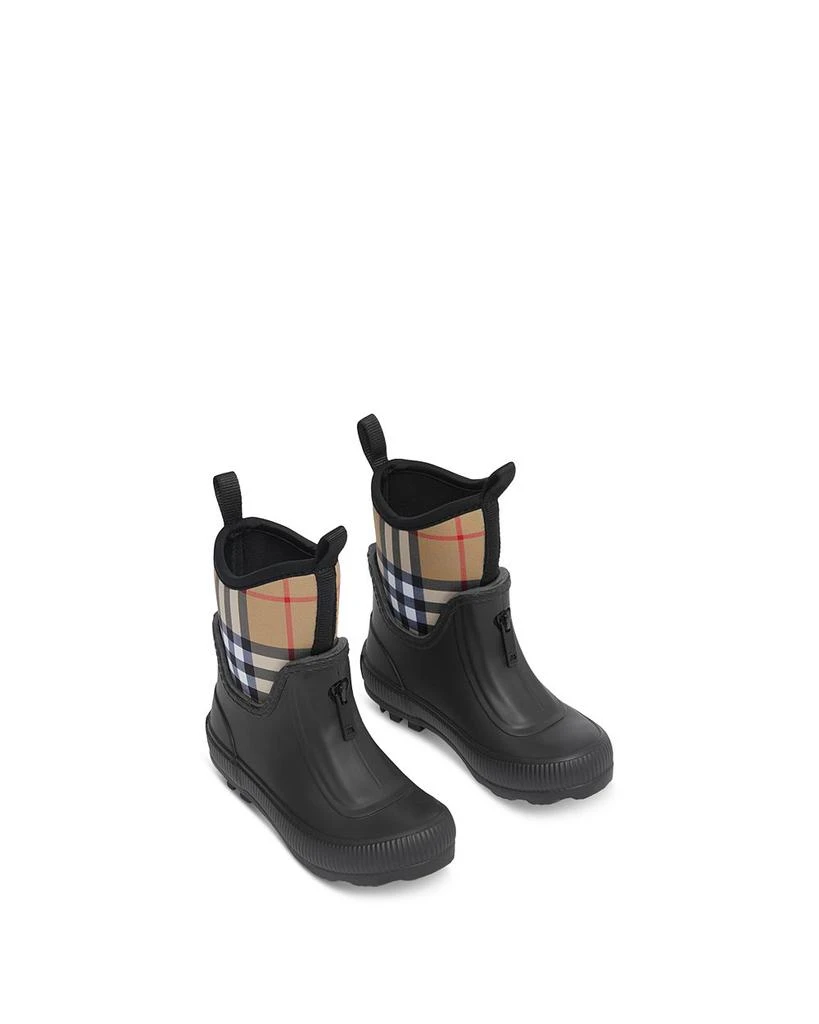 商品Burberry|Unisex Mini Flinton Rain Boots - Toddler, Little Kid,价格¥2551,第1张图片