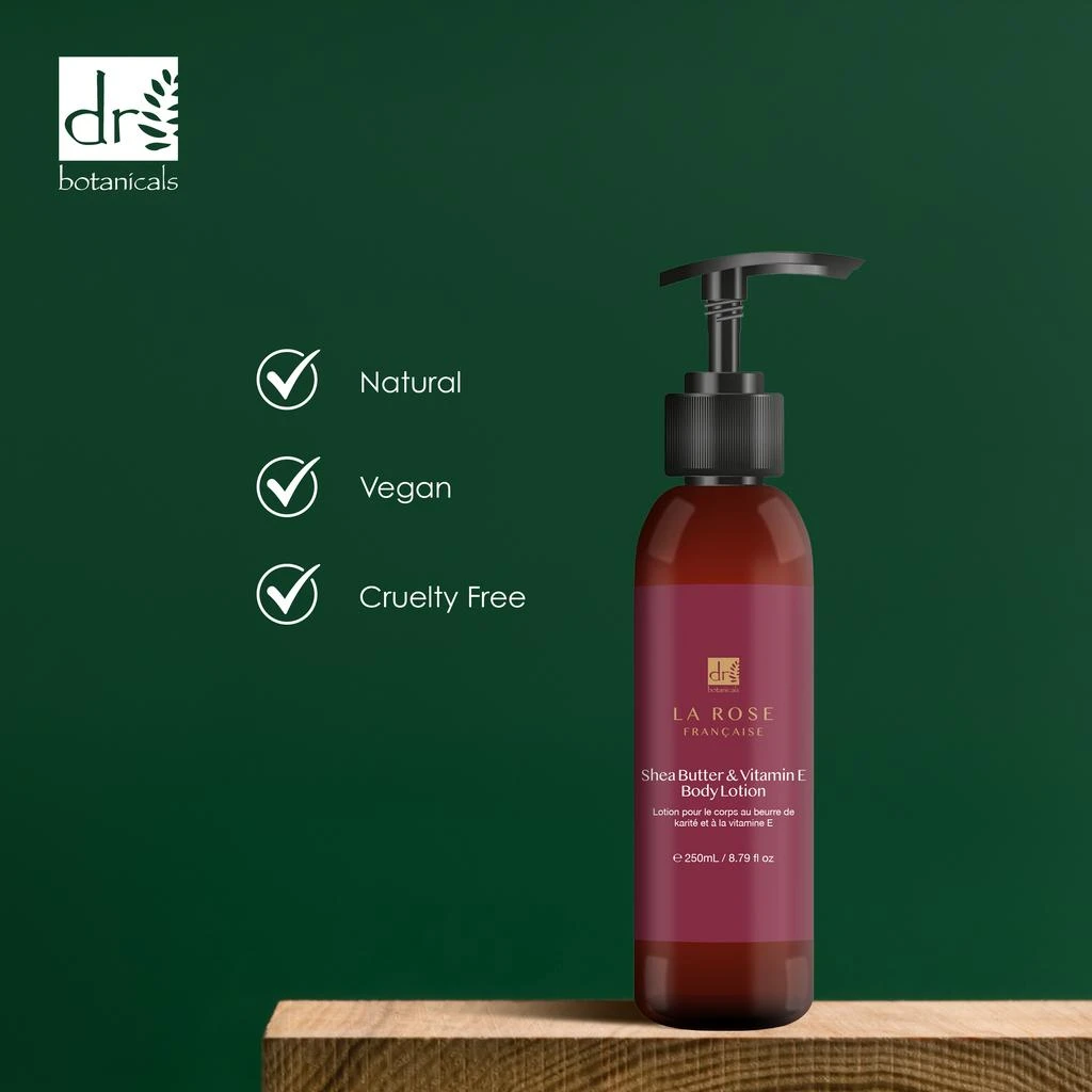 商品Dr. Botanicals|La Rose Francaise Body Lotion 250ml Twin Value Savings Pack,价格¥180,第5张图片详细描述