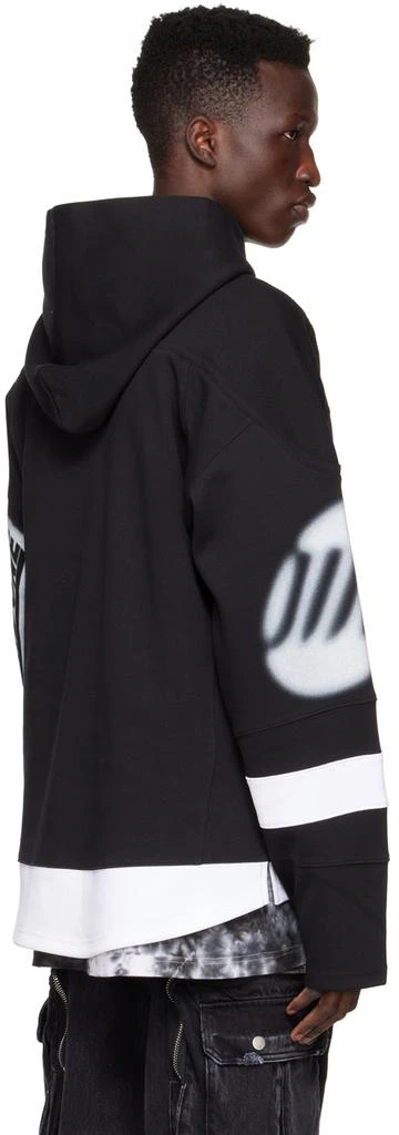 商品We11done|Black Football Hoodie,价格¥1455,第3张图片详细描述