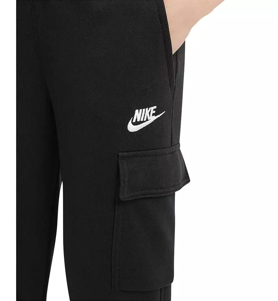 商品NIKE|Big Kids Sportswear Club Fleece Cargo Pants,价格¥285,第3张图片详细描述