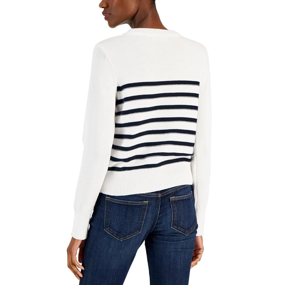 商品Tommy Hilfiger|Women's Cotton Anchor Sweater,价格¥357,第2张图片详细描述