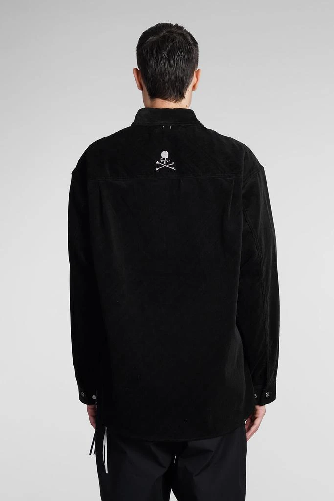 商品mastermind WORLD|MASTERMIND WORLD Shirt In Black Cotton,价格¥6156,第3张图片详细描述