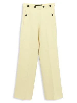 商品[二手商品] ROLAND MOURET|Roland Mouret Palmetto Wide-Leg Pants In Cream Wool,价格¥2135,第1张图片