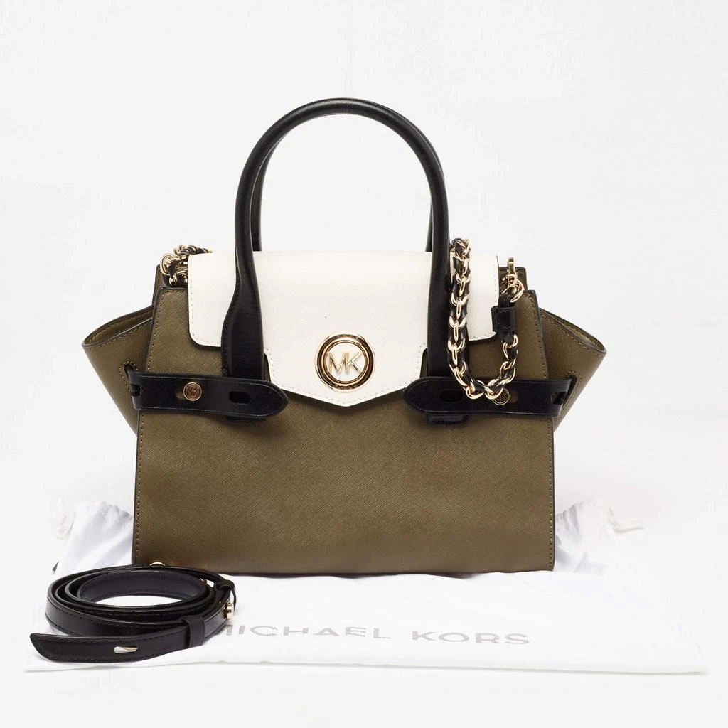 Michael Kors Tri Color Leather Carmen Satchel 商品