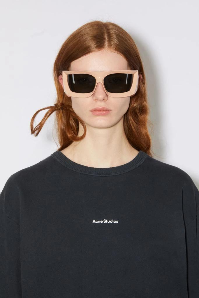 商品Acne Studios|ACNE STUDIO WOMEN STAMP LOGO SWEATSHIRT,价格¥2848,第4张图片详细描述