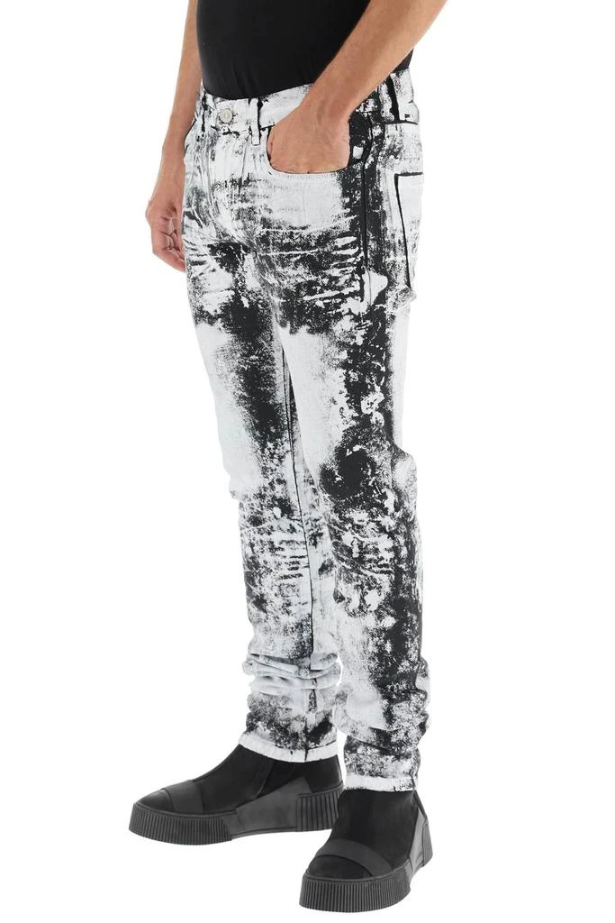 商品1017 ALYX 9SM|1017 alyx 9sm bleached effect five-pocket skinny jeans,价格¥3149,第4张图片详细描述