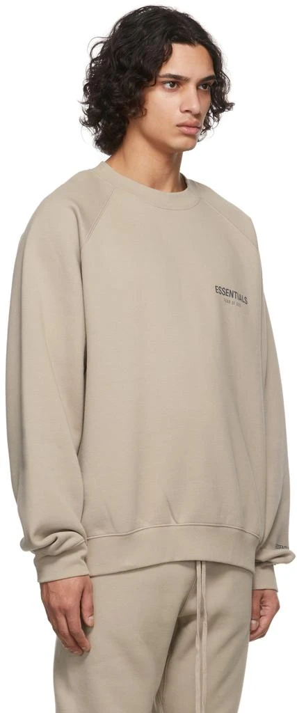 商品Essentials|Tan Pullover Sweatshirt,价格¥424,第2张图片详细描述