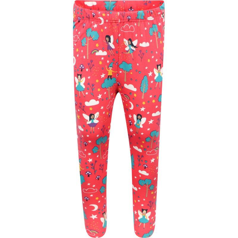 Fairy world organic leggings in pink商品第1张图片规格展示