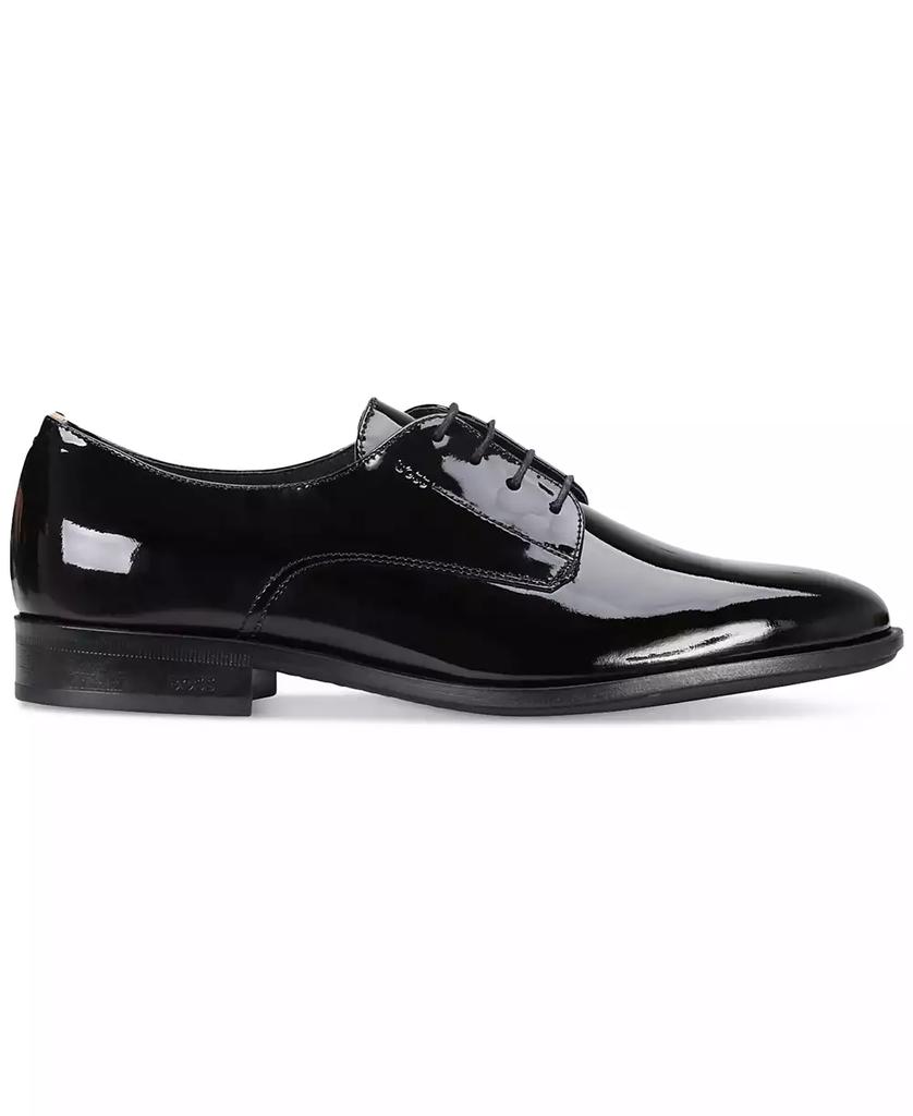 Kenneth Cole Men\'s Hogart Patent Derby Dress Shoes Black 12M Men main image 4