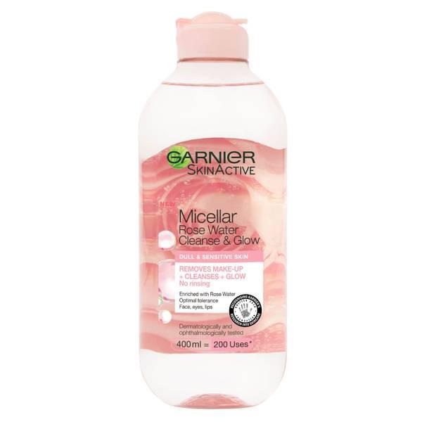 商品Garnier|Garnier Makeup Remover Eco Pads and Rose Micellar Water Duo Set,价格¥110,第4张图片详细描述