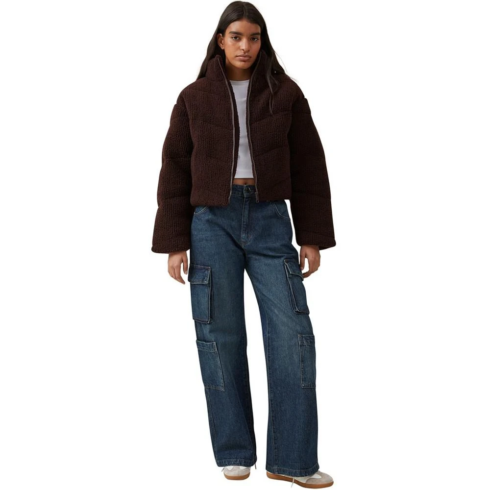 商品Cotton On|Women's Teddy Bomber Jacket,价格¥821,第2张图片详细描述