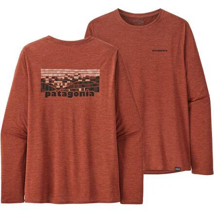 商品Patagonia|Capilene Cool Daily Graphic Long-Sleeve Shirt - Men's,价格¥218,第2张图片详细描述