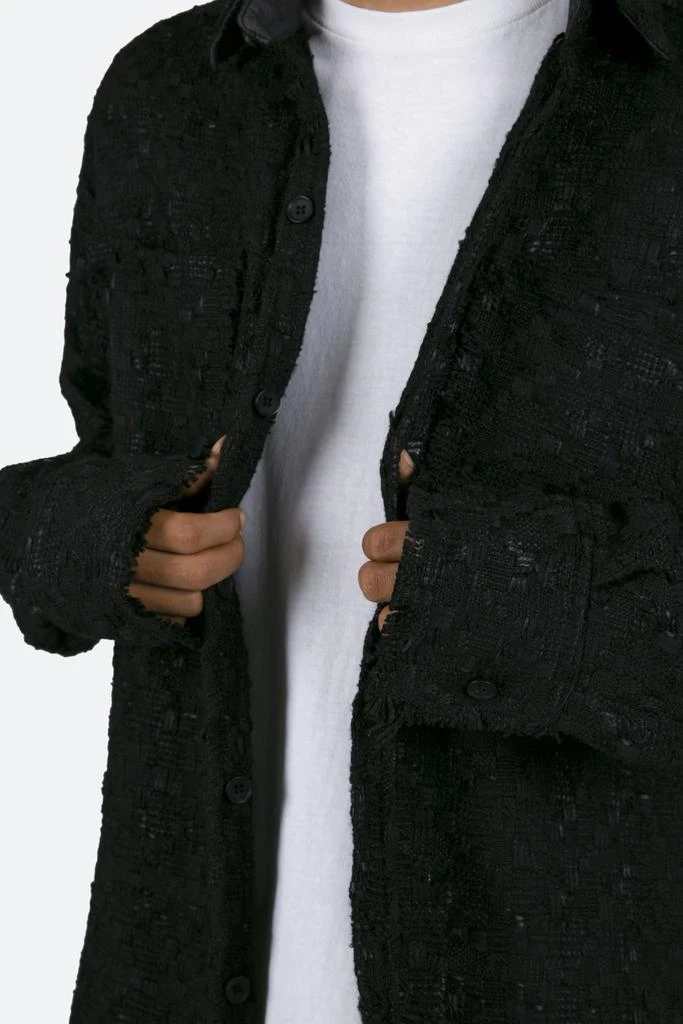 Heavyweight Raw Edge Flannel - Black 商品