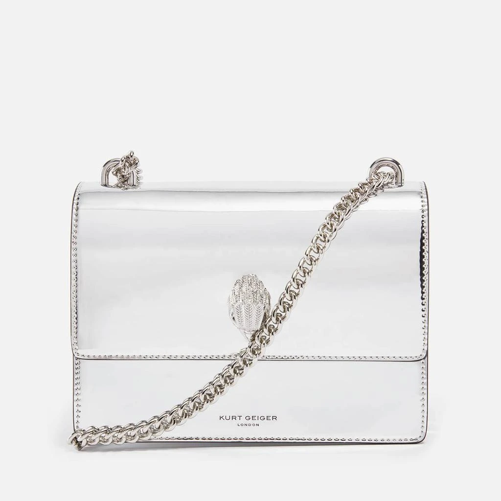 商品Kurt Geiger|Kurt Geiger London Shoreditch Metallic Leather Shoulder Bag,价格¥1952,第1张图片