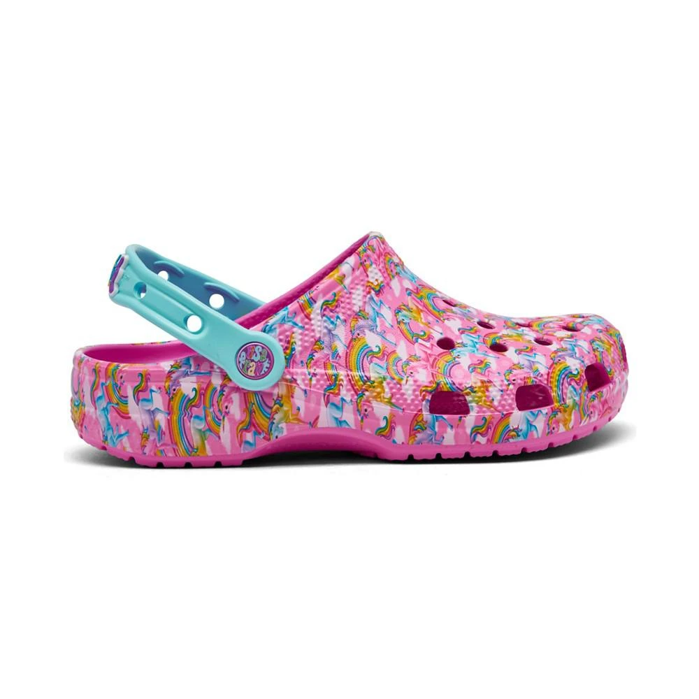 商品Crocs|Big Girls Lisa Frank Unicorn Classic Clogs from Finish Line,价格¥188,第2张图片详细描述