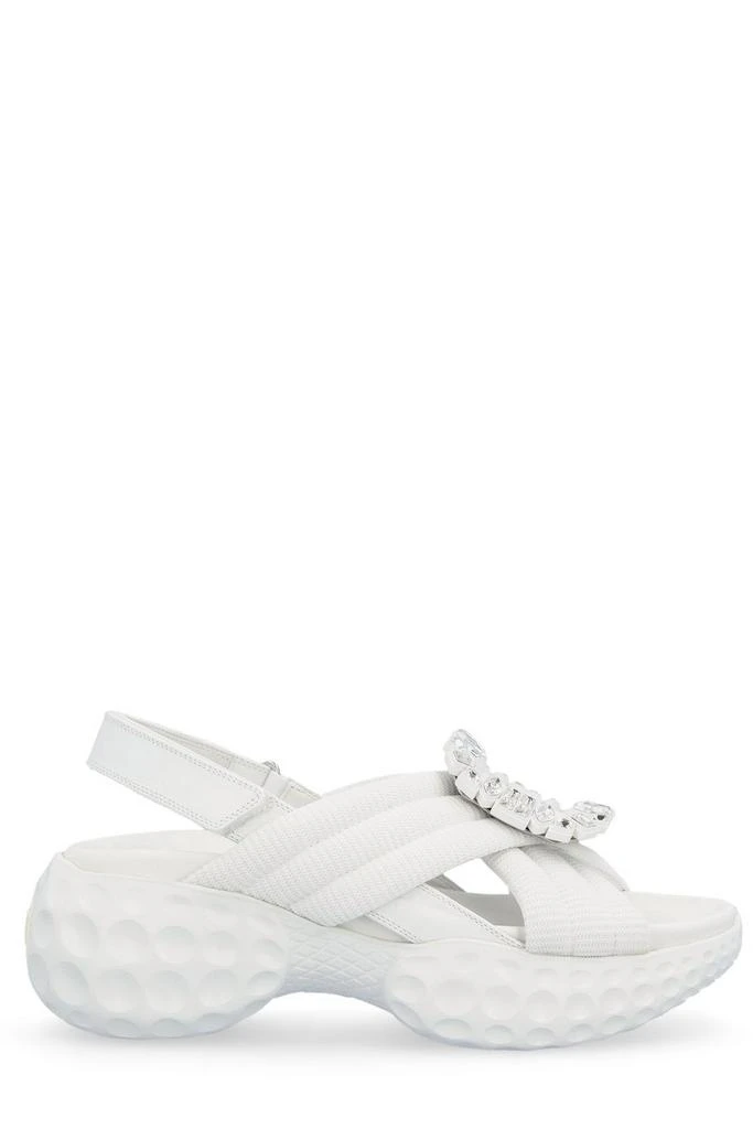 商品Roger Vivier|Roger Vivier Embellished Buckle Sandals,价格¥7517,第1张图片