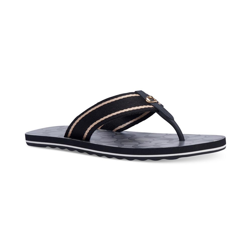 商品Coach|Women's Zoe Thong Flip-Flop Sandals,价格¥333,第1张图片