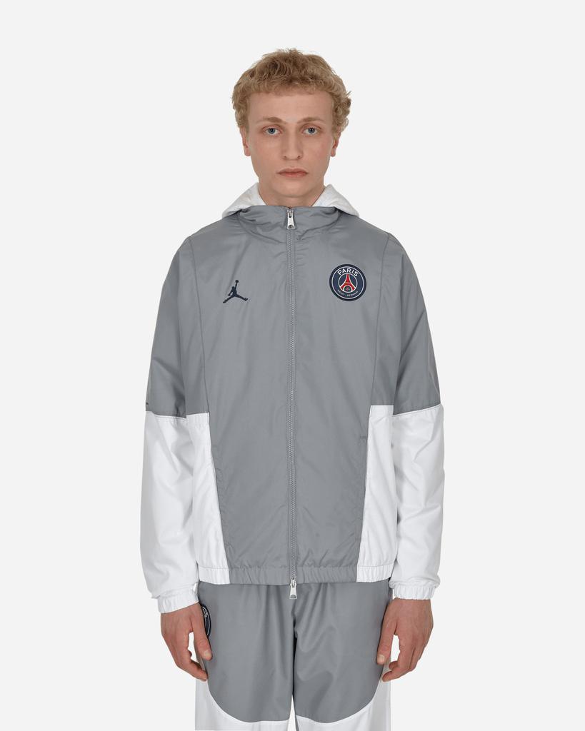 商品Jordan|Paris Saint-Germain Woven Jacket Grey,价格¥392,第1张图片