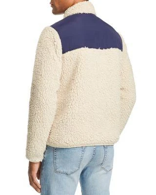 商品Fila|Tonetto Mixed-Media Color-Block Sherpa Jacket,价格¥504,第2张图片详细描述