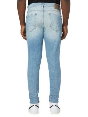 商品Hudson|Zack Stained Skinny Jeans,价格¥397,第2张图片详细描述