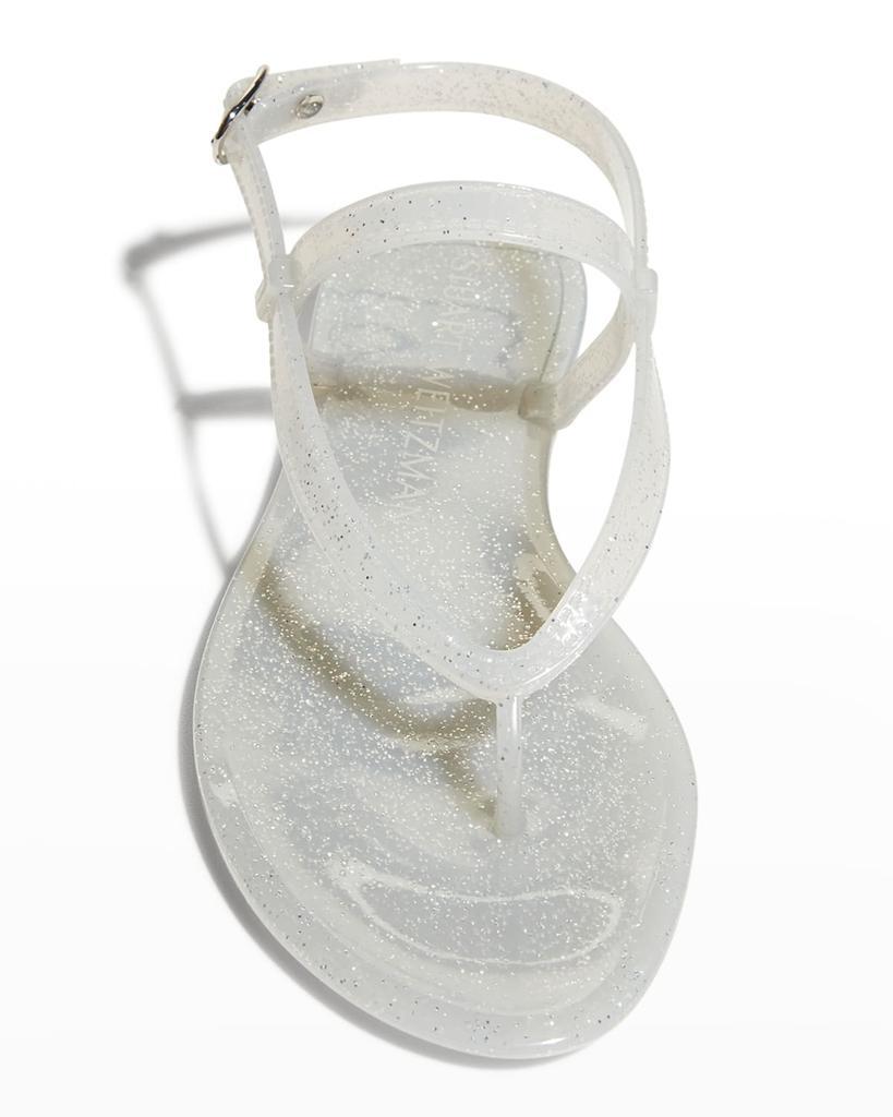 商品Stuart Weitzman|Summer Shimmer Jelly Sandals,价格¥400,第7张图片详细描述