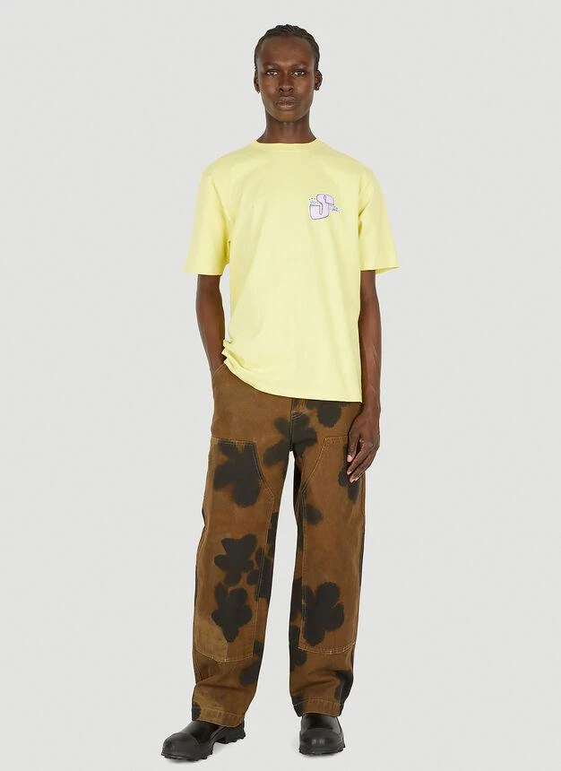 商品STUSSY|Stussy Phat T-Shirt in Yellow,价格¥262,第2张图片详细描述