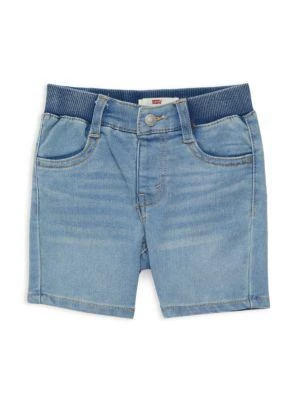 商品Levi's|Little Boy’s 2-Piece Ringer Tee & Jean Shorts Set,价格¥150,第3张图片详细描述