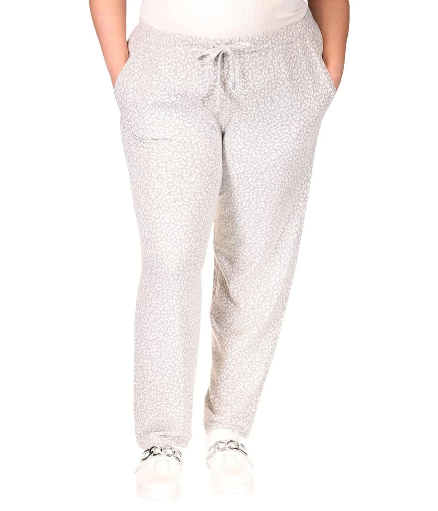 商品Michael Kors|Plus Size Cheetah Terry Jacquard Joggers,价格¥394,第1张图片