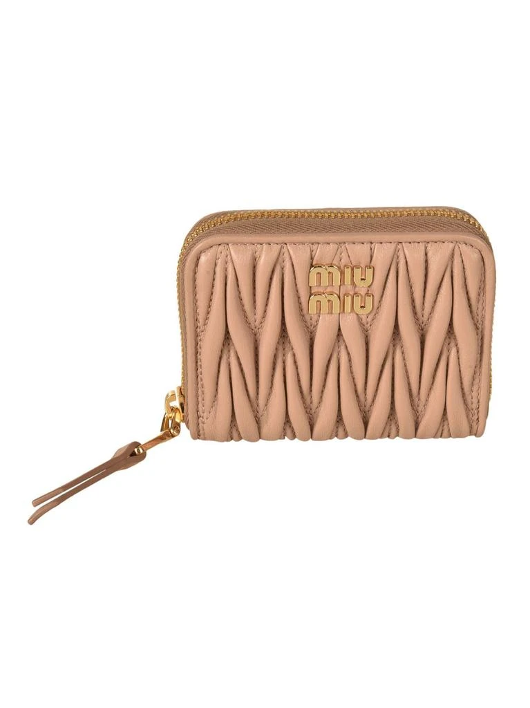 商品Miu Miu|Miu Miu Zip-around Matelassé Coin Purse - Women,价格¥4901,第1张图片