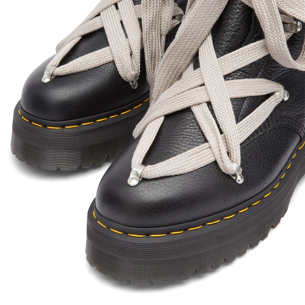 商品Rick Owens|Rick Owens x Dr. Martens Quad Sole Pentagram Jumbo Lace Boot,价格¥2631,第4张图片详细描述