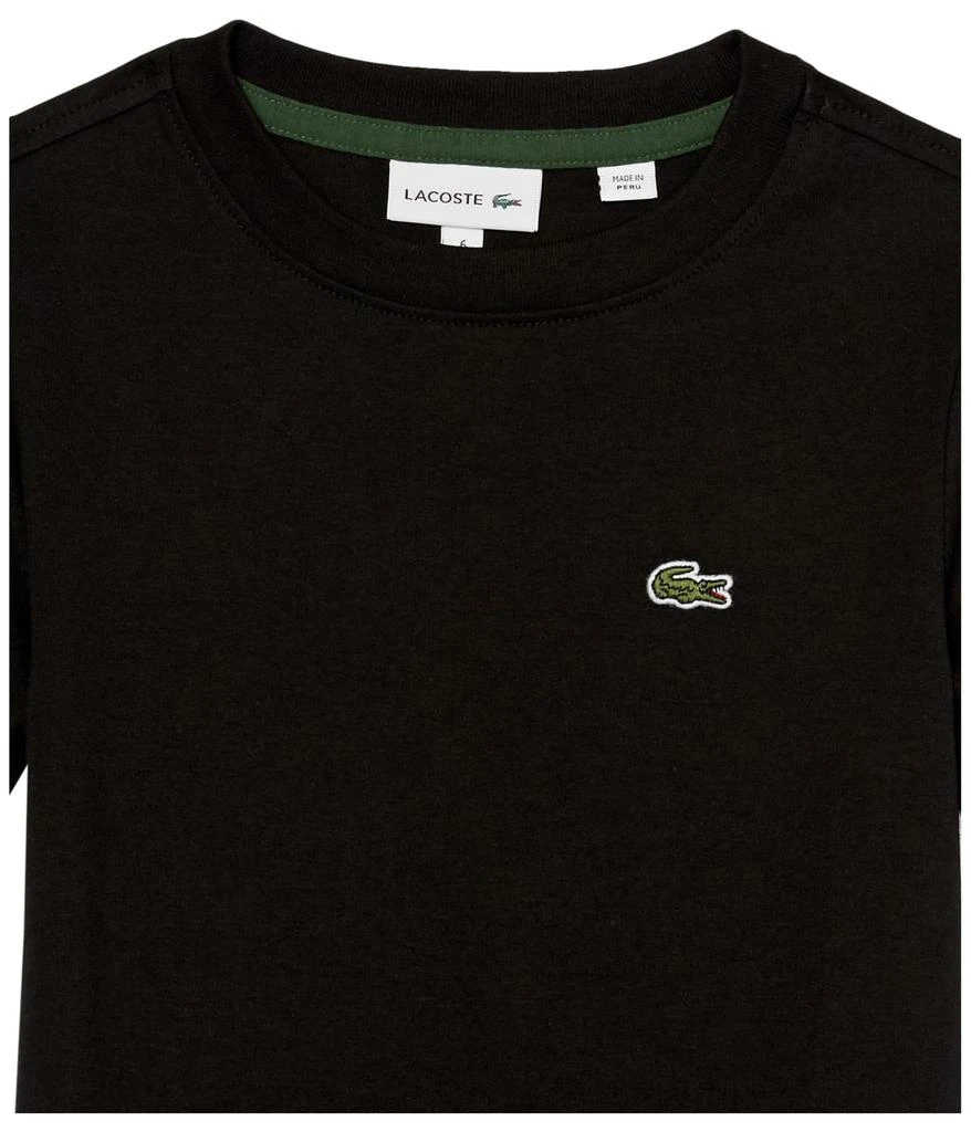 商品Lacoste|Short Sleeve Crew Neck Classic Cotton T-Shirt (Big Kids),价格¥302,第2张图片详细描述