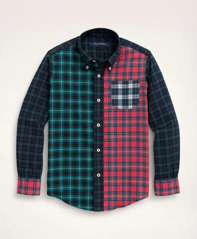 商品Brooks Brothers|Boys Flannel Fun Sport Shirt,价格¥263,第1张图片