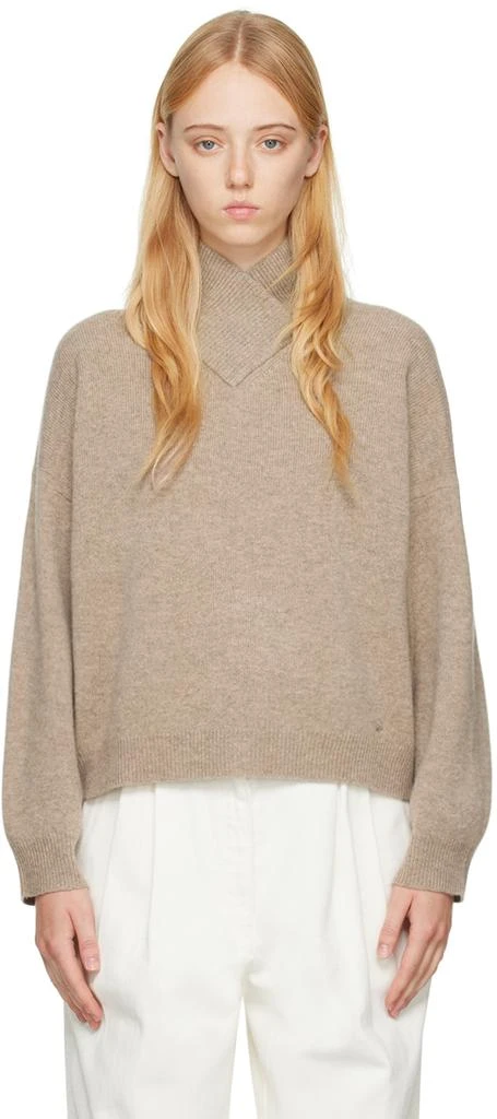 商品Loulou Studio|Beige Dane Sweater,价格¥1083,第1张图片