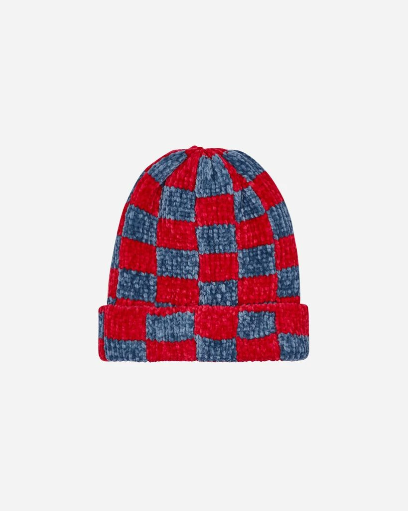 商品STUSSY|Crochet Checkered Beanie Red,价格¥367,第3张图片详细描述