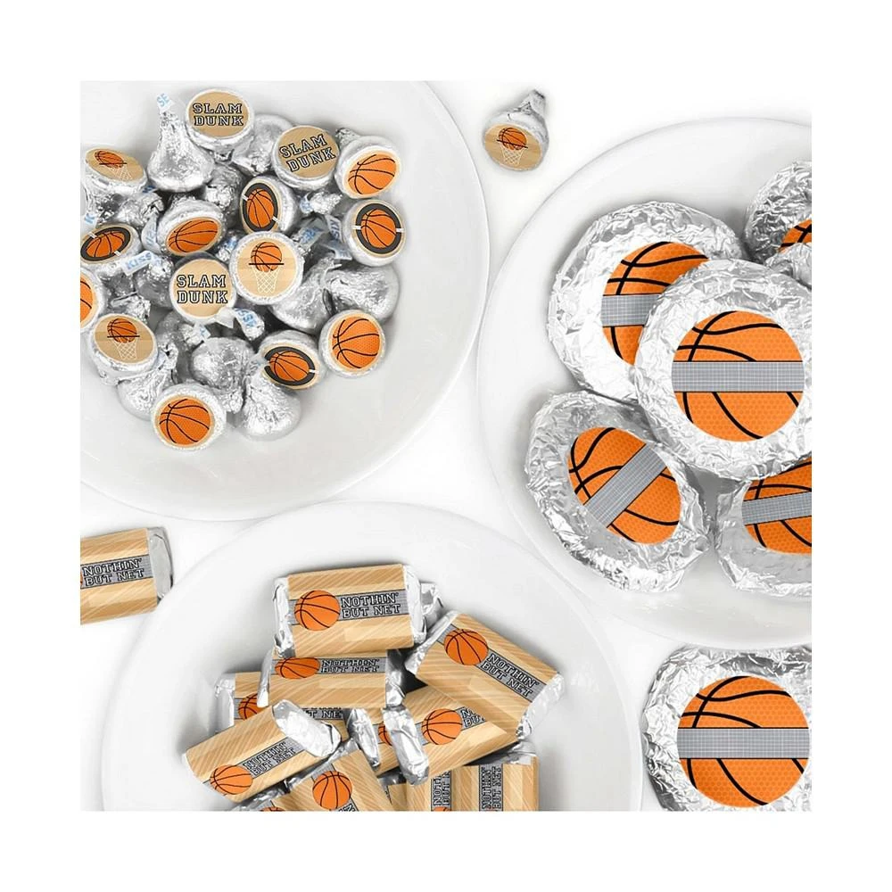 商品Big Dot of Happiness|Nothin' But Net - Basketball - Birthday Party Candy Favor Sticker Kit 304 Pieces,价格¥149,第1张图片