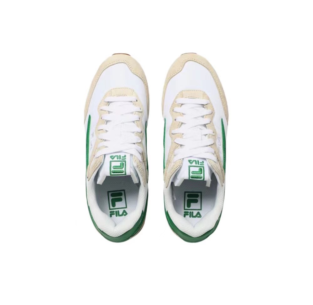 【享贝家】FILA 斐乐 Modulus 低帮运动鞋 韩版 白绿灰 1RM01578D146商品第3张图片规格展示