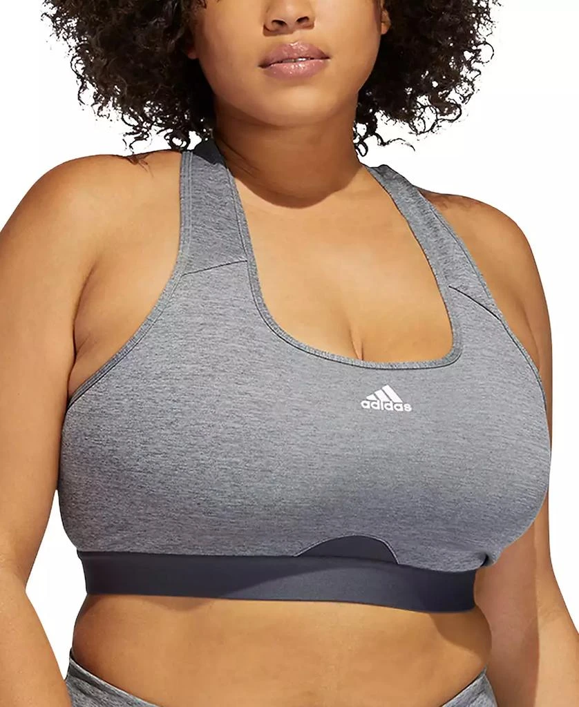 商品Adidas|Plus Size Powerreact Training Medium-Support Bra,价格¥198,第1张图片