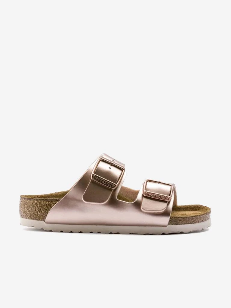 商品Birkenstock|BIRKENSTOCK Girls Arizona Classic Metallic Sandals in Copper,价格¥414,第5张图片详细描述