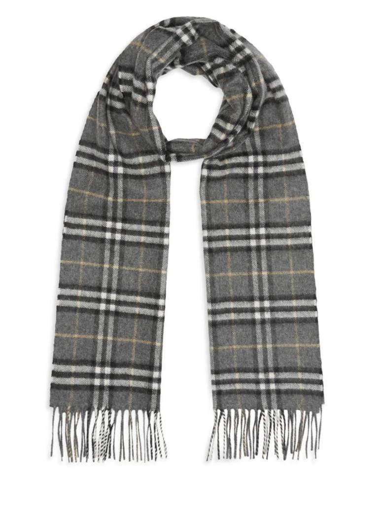 商品Burberry|Vintage Checked Cashmere Scarf,价格¥3202,第1张图片
