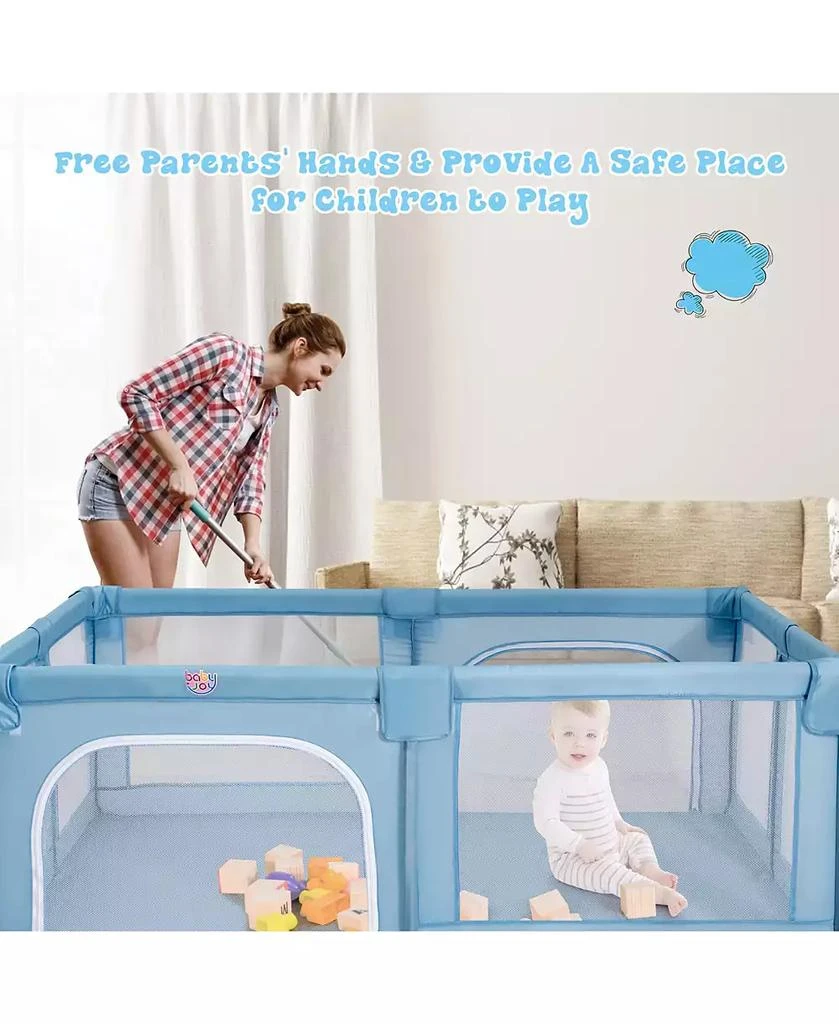 Toddler Playpen Extra Large Activity Center Safety Play Yard w/ Gate 商品
