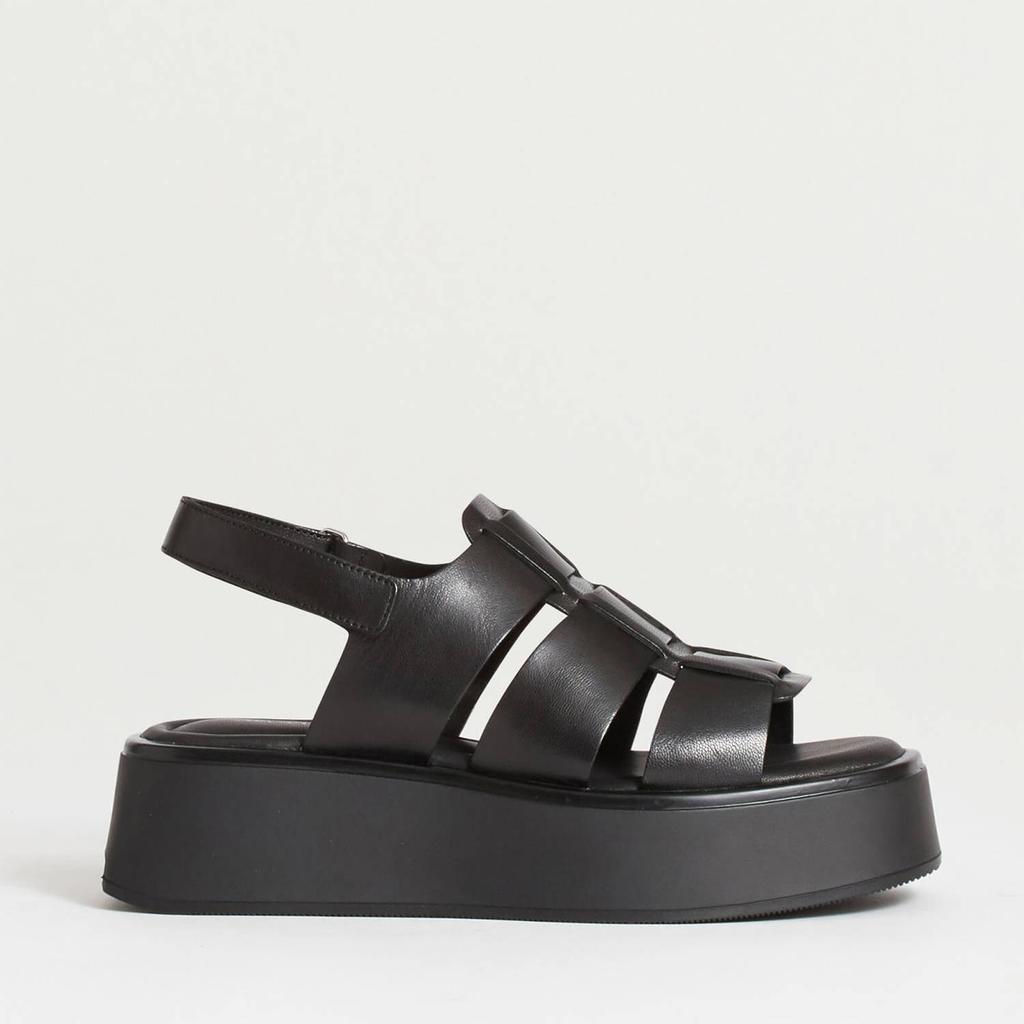 VAGABOND COURTNEY STRAPPED LEATHER SANDALS商品第1张图片规格展示