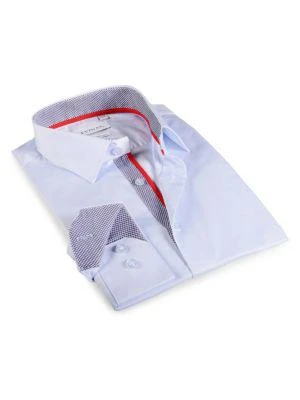 商品Levinas|Contemporary-Fit Dress Shirt,价格¥475,第1张图片
