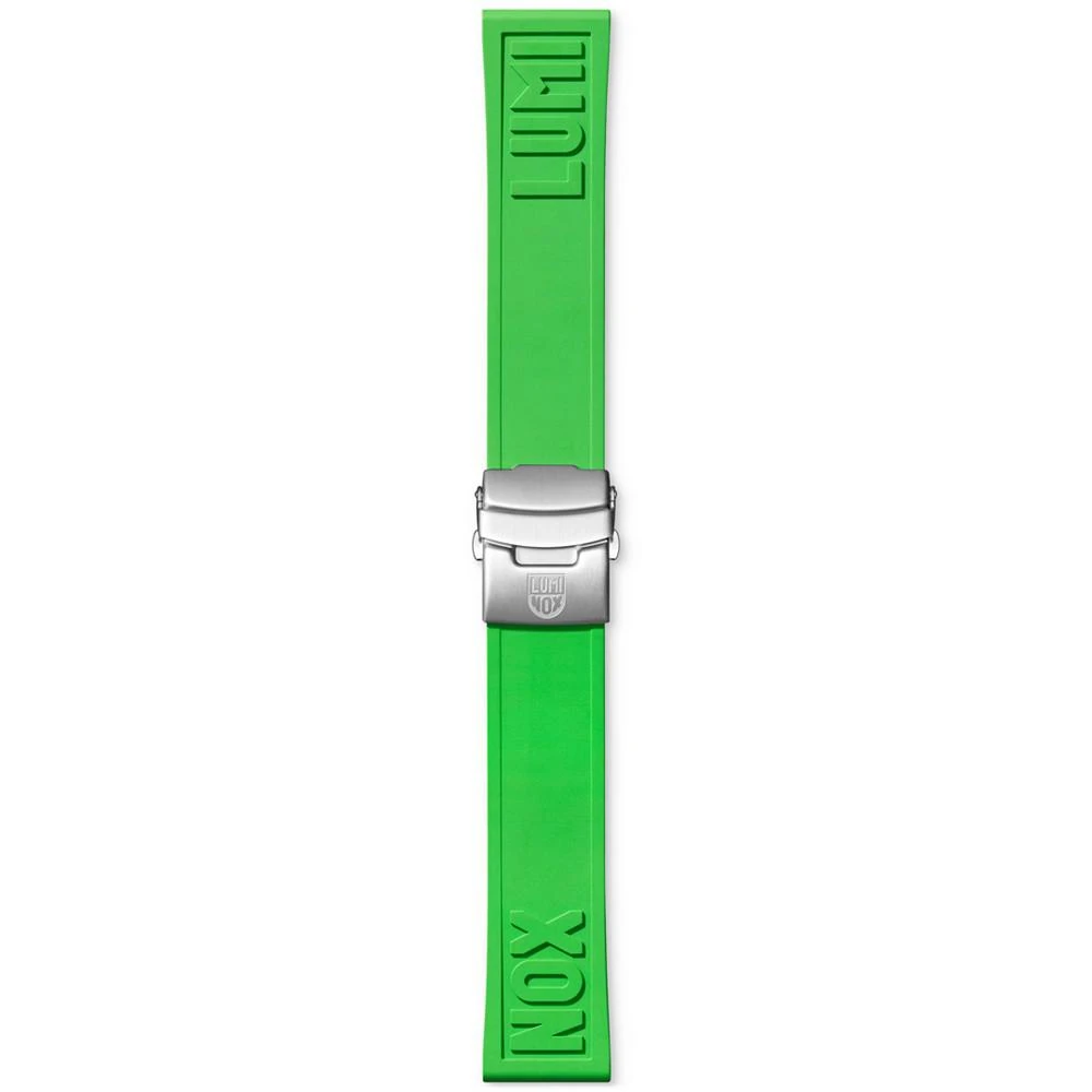商品Luminox|Interchangeable Green Rubber Watch Strap,价格¥656,第1张图片