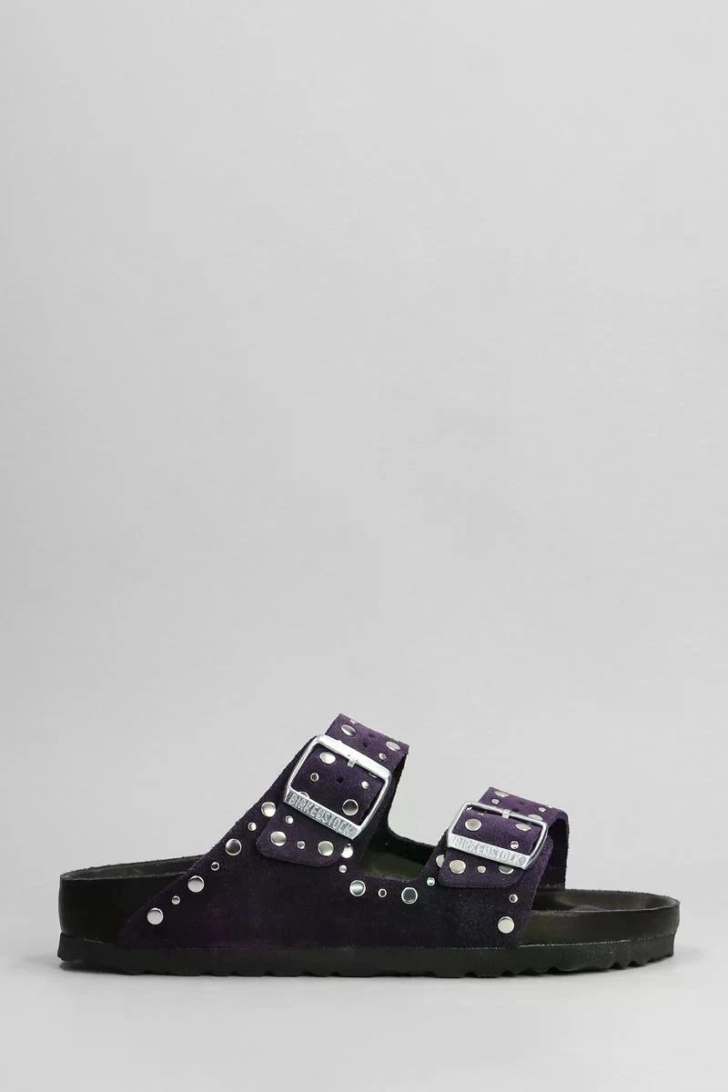 商品【商品预售7天】 Birkenstock|Birkenstock 女士芭蕾乐福鞋 4102761027809 紫色,价格¥2190,第1张图片